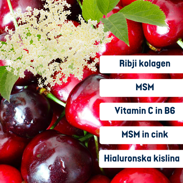 Kolagen Shot Češnja & Bezeg