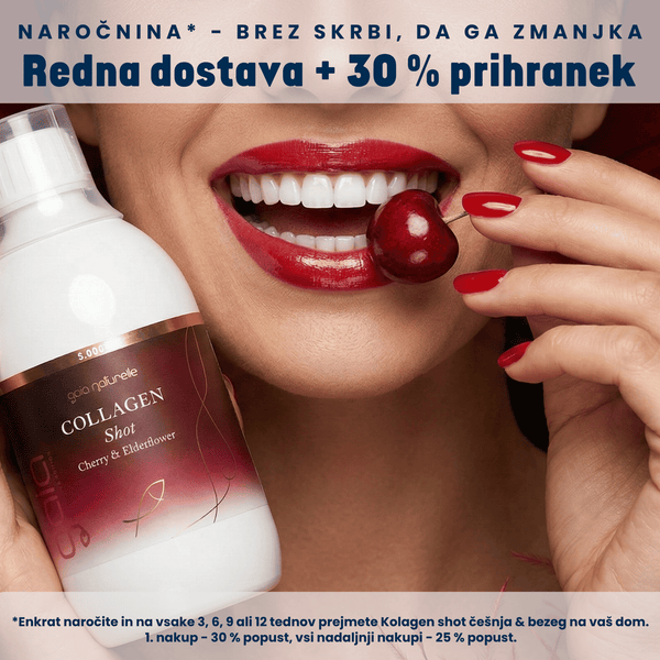 Kolagen Shot Češnja & Bezeg