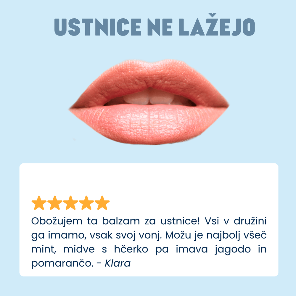 Balzam za ustnice meta - Gaia Naturelle