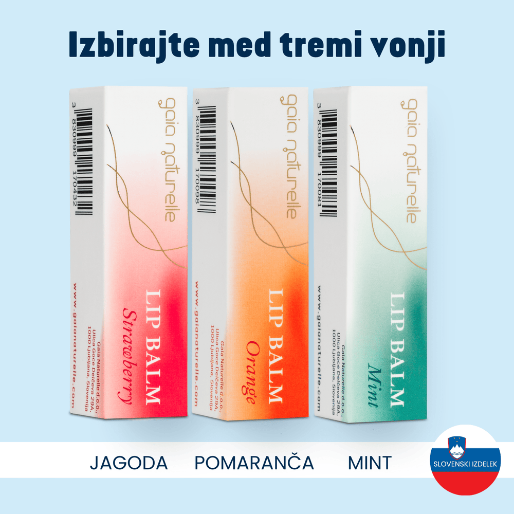 Balzam za ustnice pomaranča - Gaia Naturelle