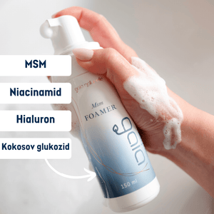 Čistilna pena za obraz - MSM Foamer - Gaia Naturelle
