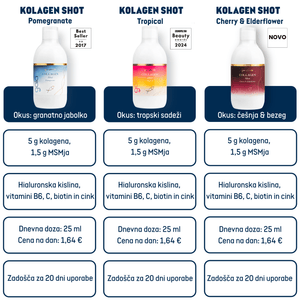 Kolagen Shot Češnja & Bezeg - Gaia Naturelle