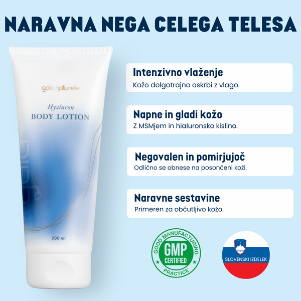 Losjon za telo Hyaluron Body Lotion - Gaia Naturelle