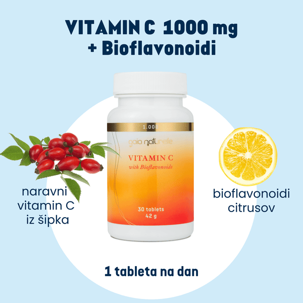 Vitamin C + Bioflavonoidi - Gaia Naturelle
