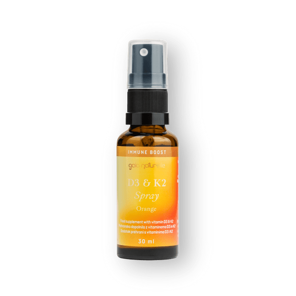 Vitamin D3 + K2 v spreju - Gaia Naturelle