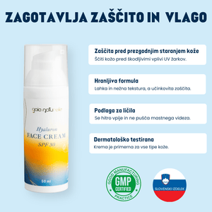 Vlažilna krema za obraz SPF 30 - Gaia Naturelle