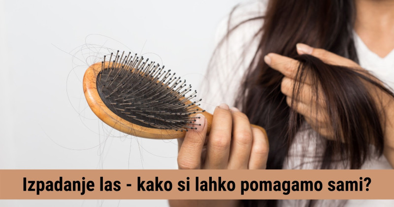 Izpadanje las - kako se boriti proti izpadanju las?