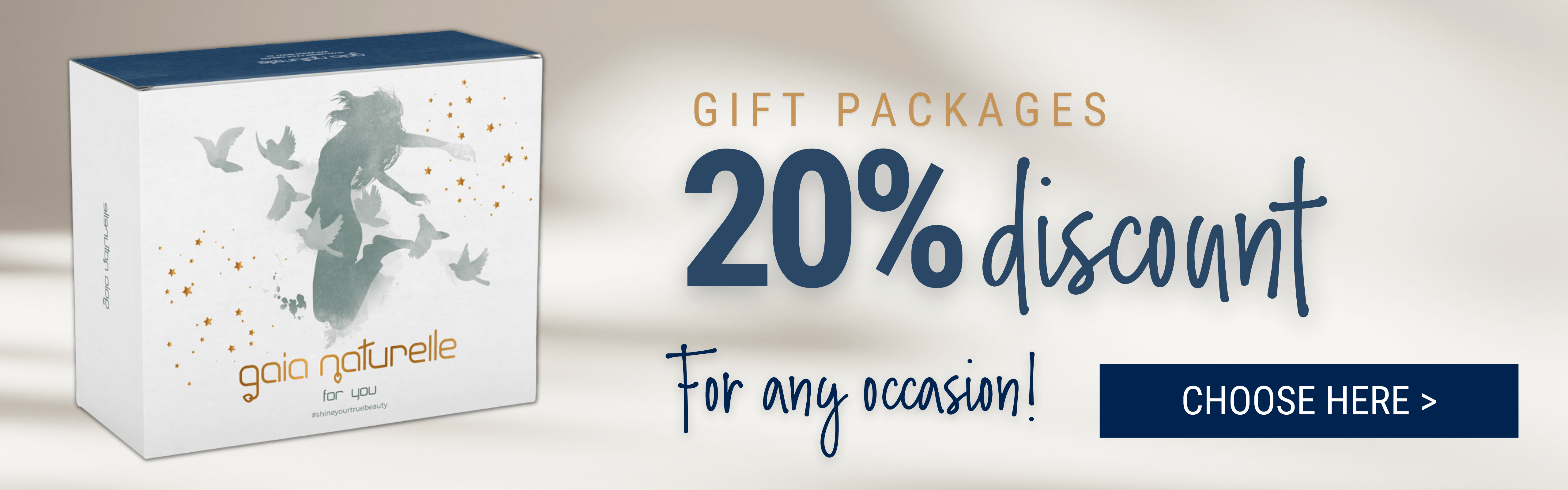 Gift packages -20% off