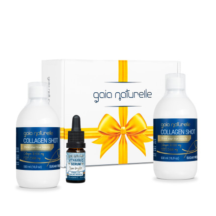 2x Collagen shot 10.000 + Vitamin C serum | Gift package